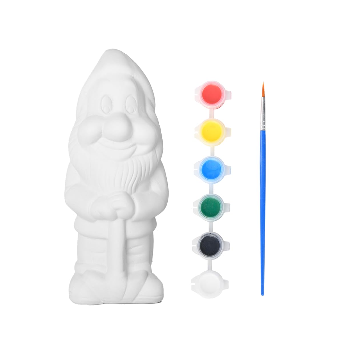 DIY Paint Your Own Garden Gnome Kit for Kids - Creative Outdoor Craft Activity for Backyard Decor & Garden Art Projects