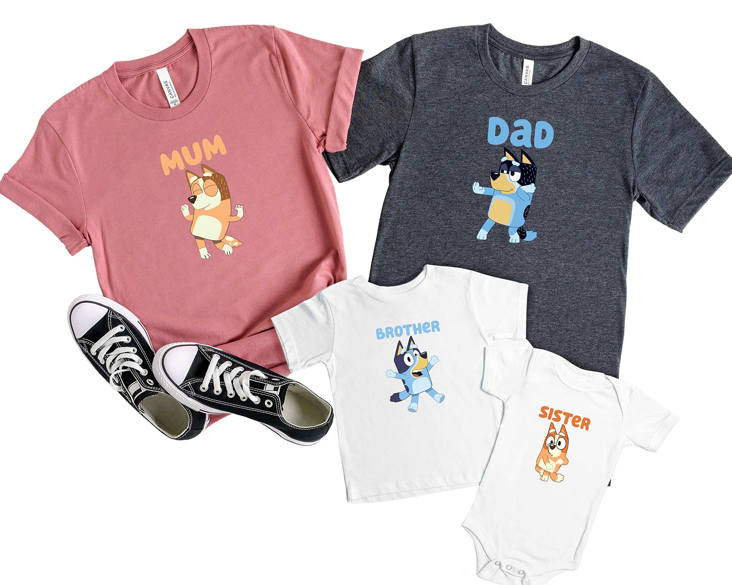 Custom Family Birthday Shirts - Personalized Matching T-Shirts with Names & Ages for Toddlers - 2nd & 3rd Birthday Outfits for Girls & Boys - Perfect for Birthday Parties, Family Photos & Special Celebrations