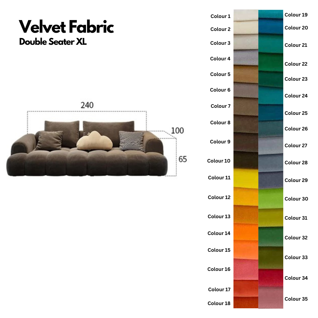 Stretch Puffs Modular Sectional Sofa Set - Modern L-Shaped Couch with Reversible Chaise for Living Room, Family Room & Home Theater
