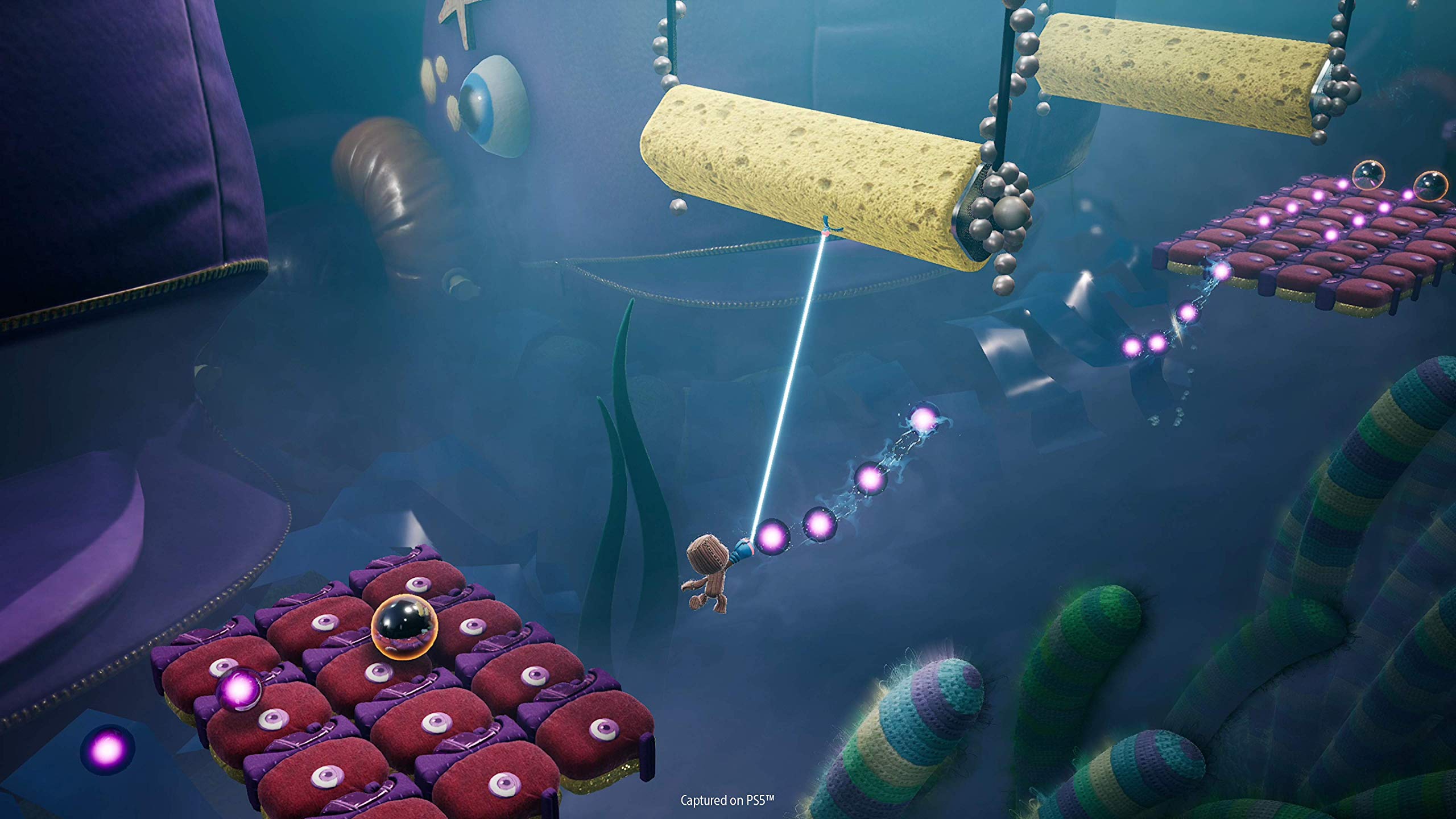 Sackboy: A Big Adventure - PlayStation 5 Game | Spain Edition | Fun Family Platformer for PS5 Gaming Nights