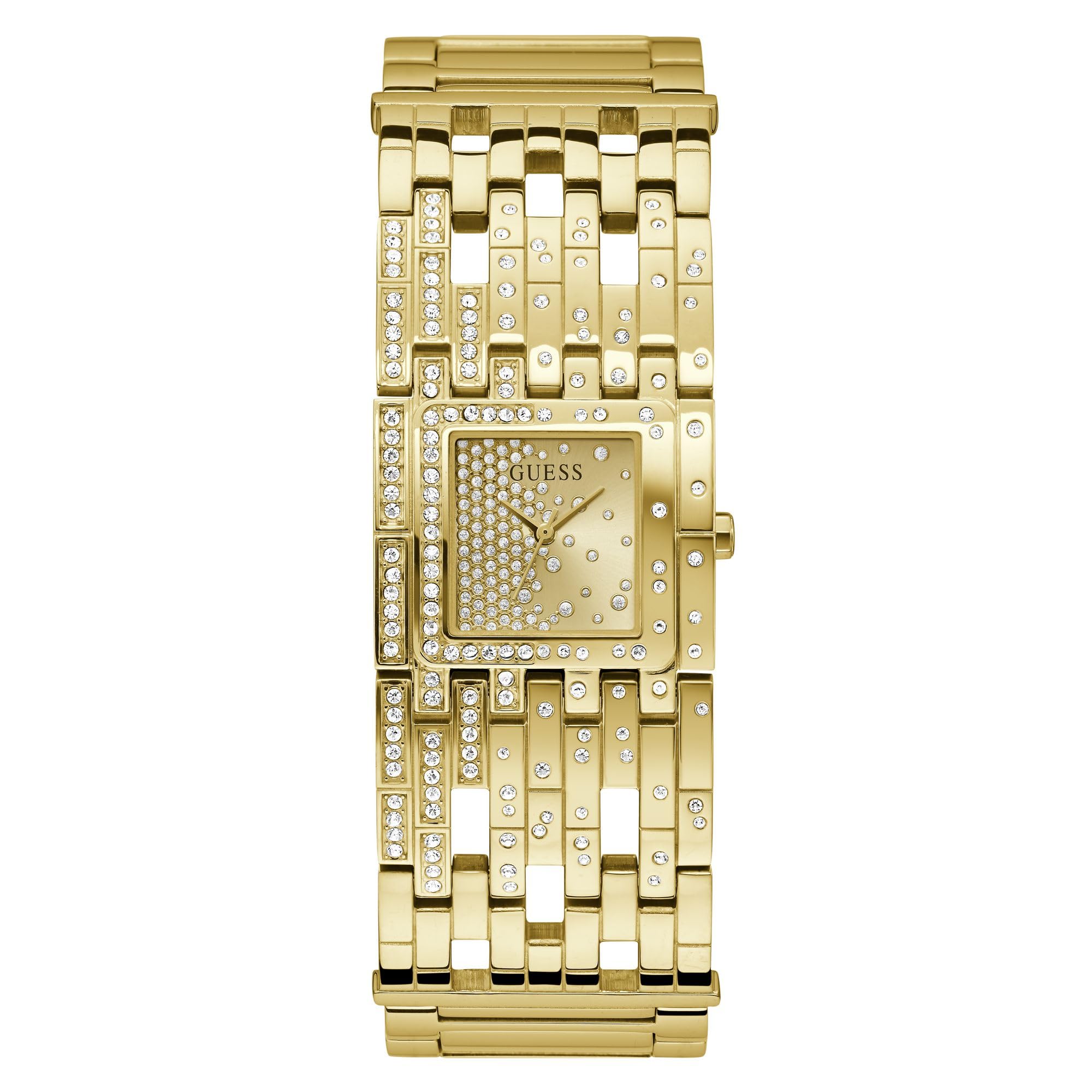 GUESS Women's 22mm Fashion Watch with Stainless Steel Band - Elegant Timepiece for Everyday Wear, Office & Casual Outfits