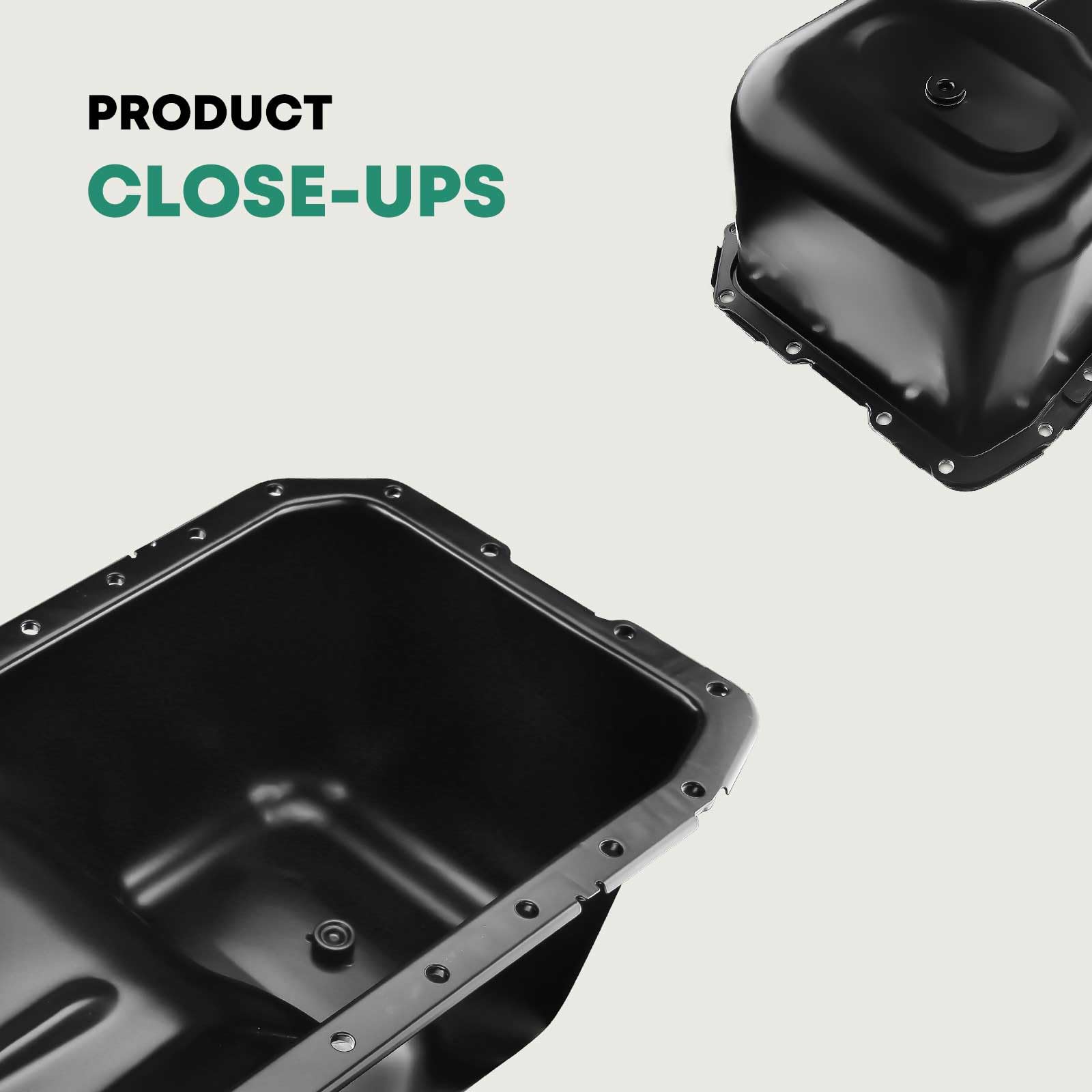 High-Quality Engine Oil Pan & Drain Plug Replacement for Dodge Ram 2500 3500 4000 4500 5500 5.9L 6.7L Turbo Diesel - Perfect for DIY Auto Repair & Maintenance