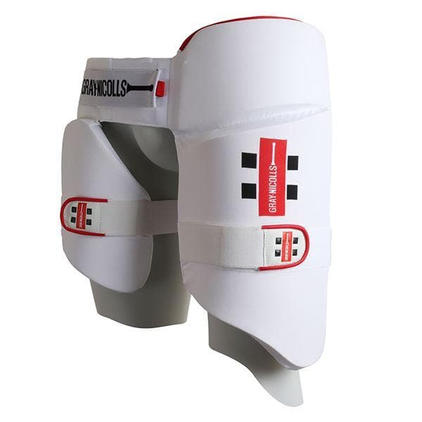 Gray Nicolls All-in-One Cricket Thigh Pad - Protective Gear for Batting & Fielding - Perfect for Cricket Matches & Practice Sessions