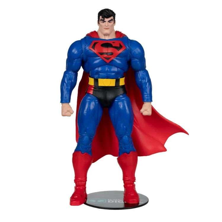 Superman 7 Action Figure with Digital Code - Our Worlds at War Collectible Toy for DC Comics Fans | Perfect for Display, Gifts, and Play