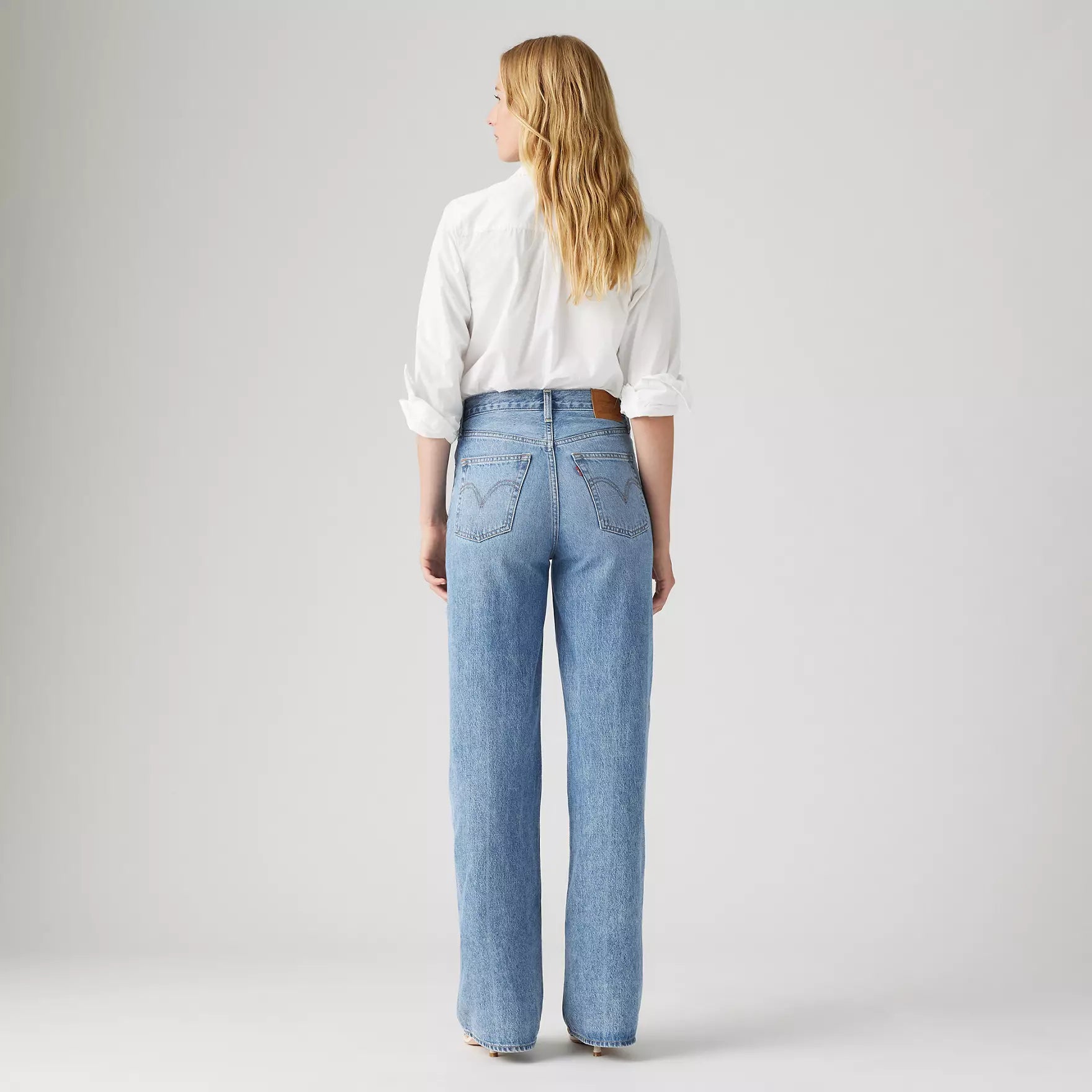 Levi's Ribcage Wide Leg Jeans for Women - High Waist Straight Fit Denim Pants | Casual & Chic Outfits for Everyday Wear