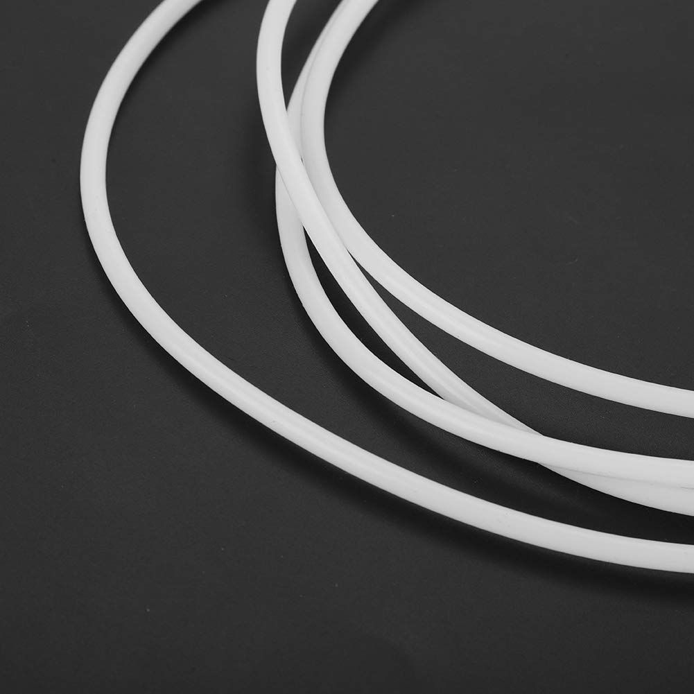High-Quality PTFE Bowden Tube for 1.75mm Filament - 2mm Inner Diameter, 2.15-2.20g/cm³ Density - White Teflon Tubing for Professional 3D Printers (1.5M Length) - Perfect for Smooth Filament Feeding in Creality, Ender, and Prusa Printers
