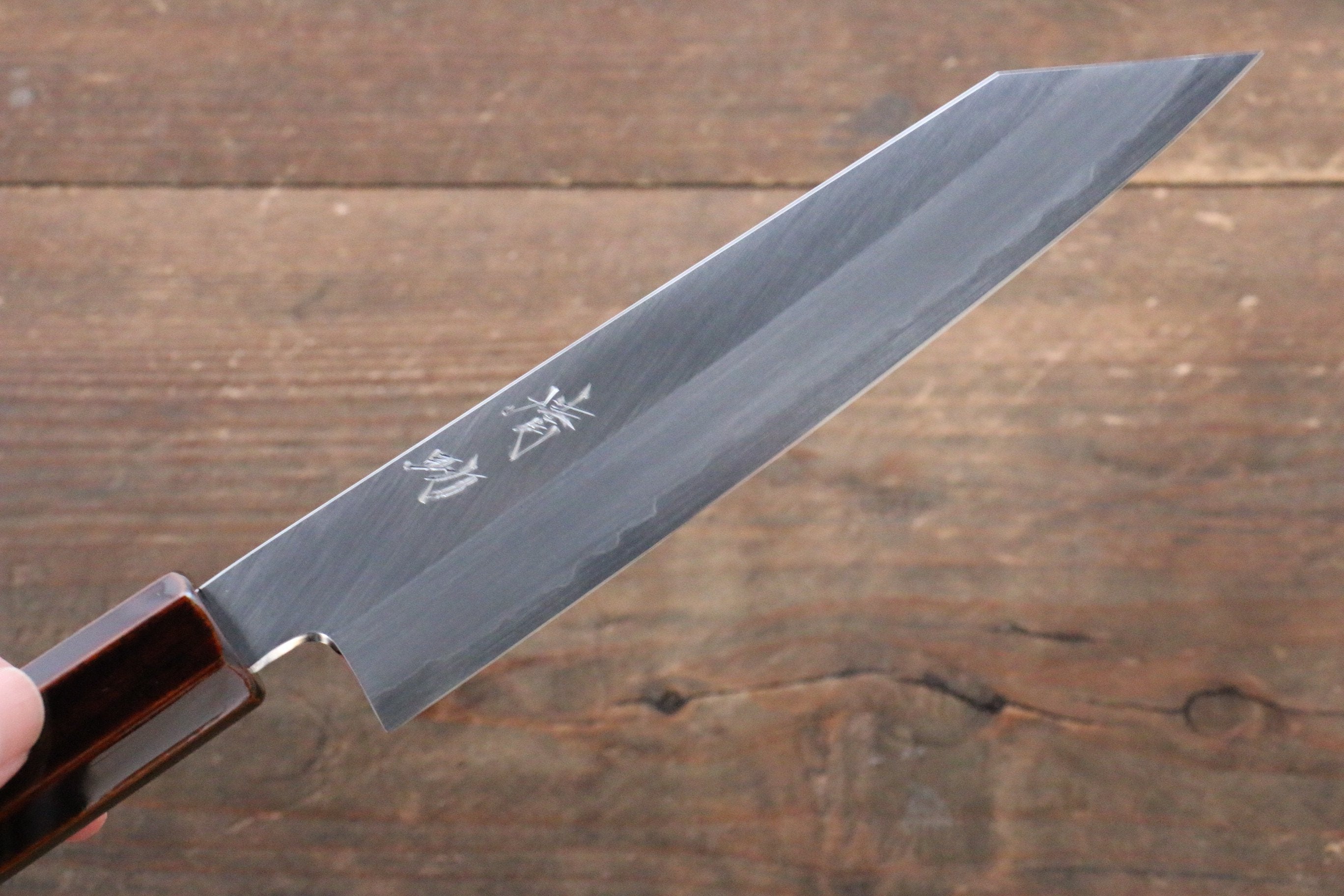 Premium Seisuke Silver Steel Kiritsuke Petty Utility Knife 150mm - Japanese High Carbon Stainless Steel Blade with Lacquered Wood Handle - Perfect for Sushi, Vegetables & Precision Kitchen Tasks
