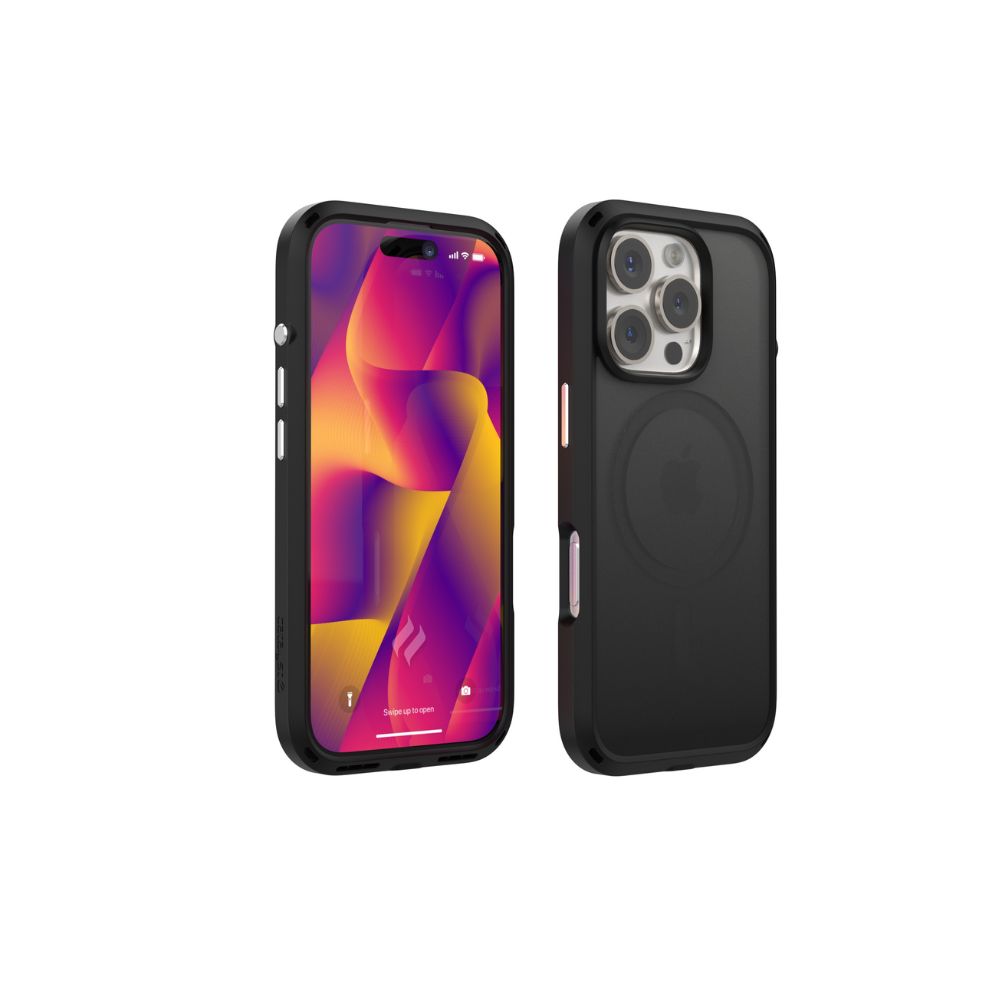 Case Catalyst MG iPhone 16 Pro Black Protective Case - Slim Shockproof Cover for Everyday Use & Outdoor Activities