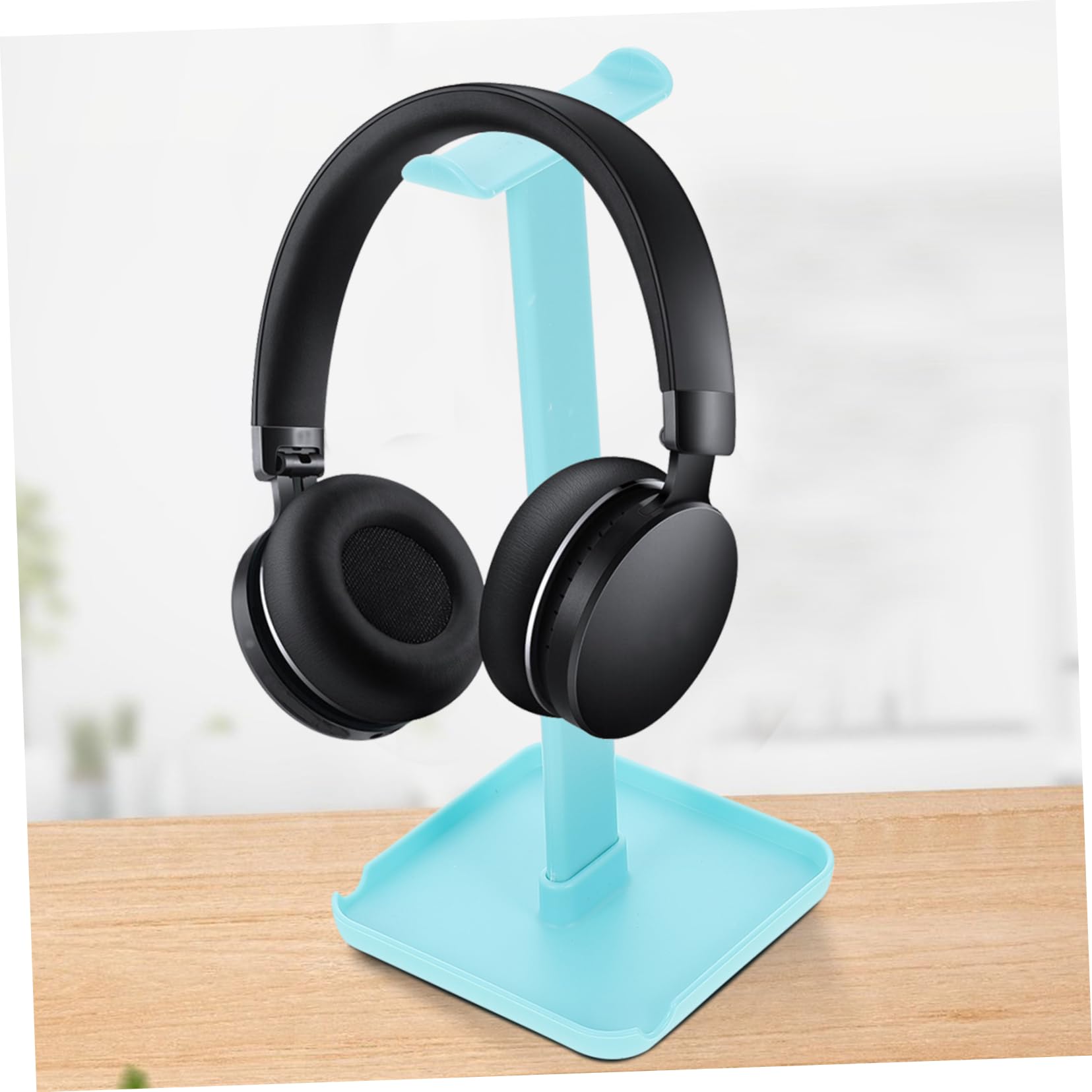 Alipis Desktop Earphone Stand Holder - Detachable Plastic Organizer for Headphones, Computer Accessories & Office Supplies - Perfect for Desk Organization, Gaming Setup & Workspace Storage