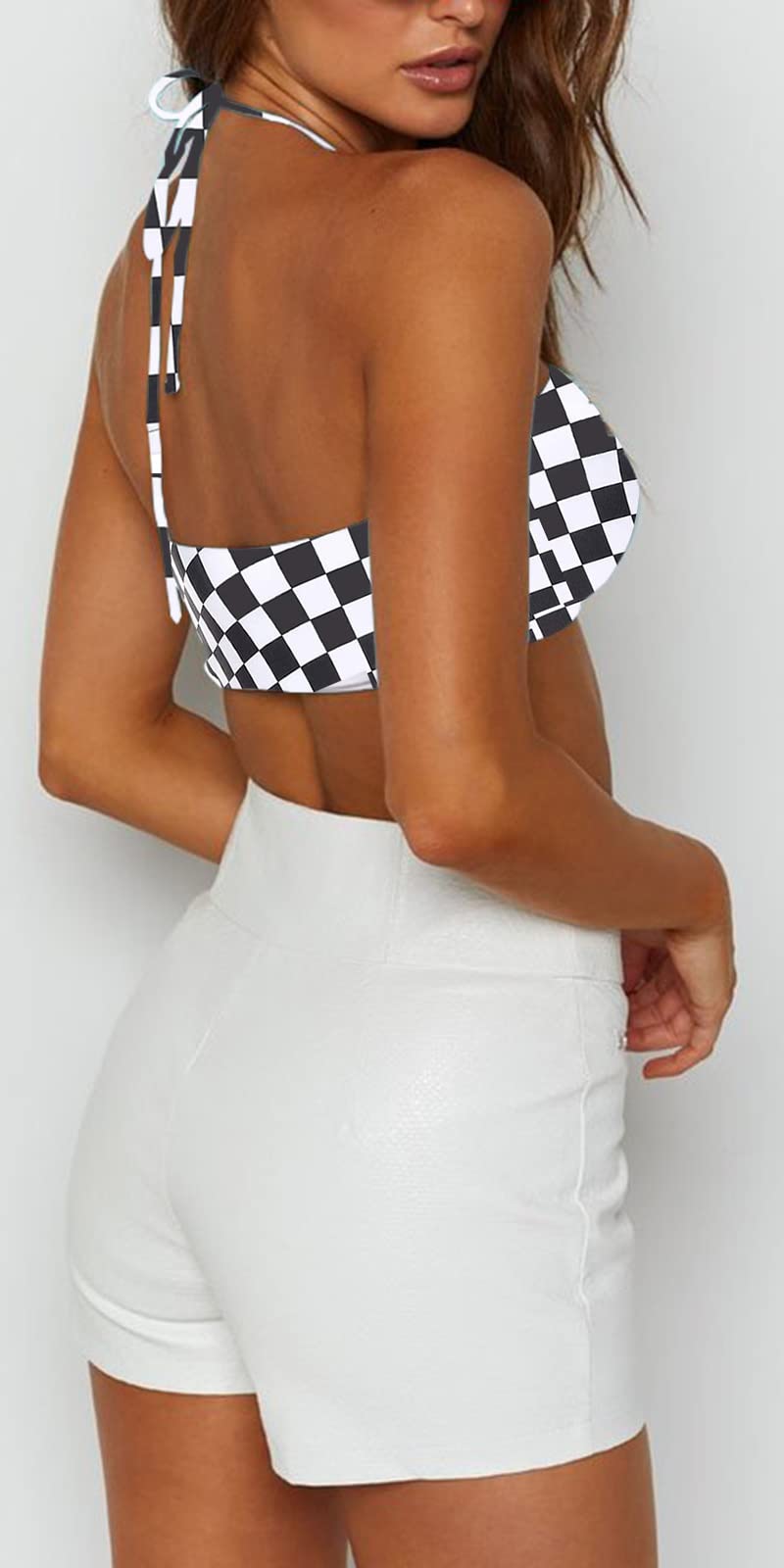 KRTWRNT Women's Sexy Festival & Concert Outfits - Stylish Crop Top for Music Events, Parties & Summer Festivals