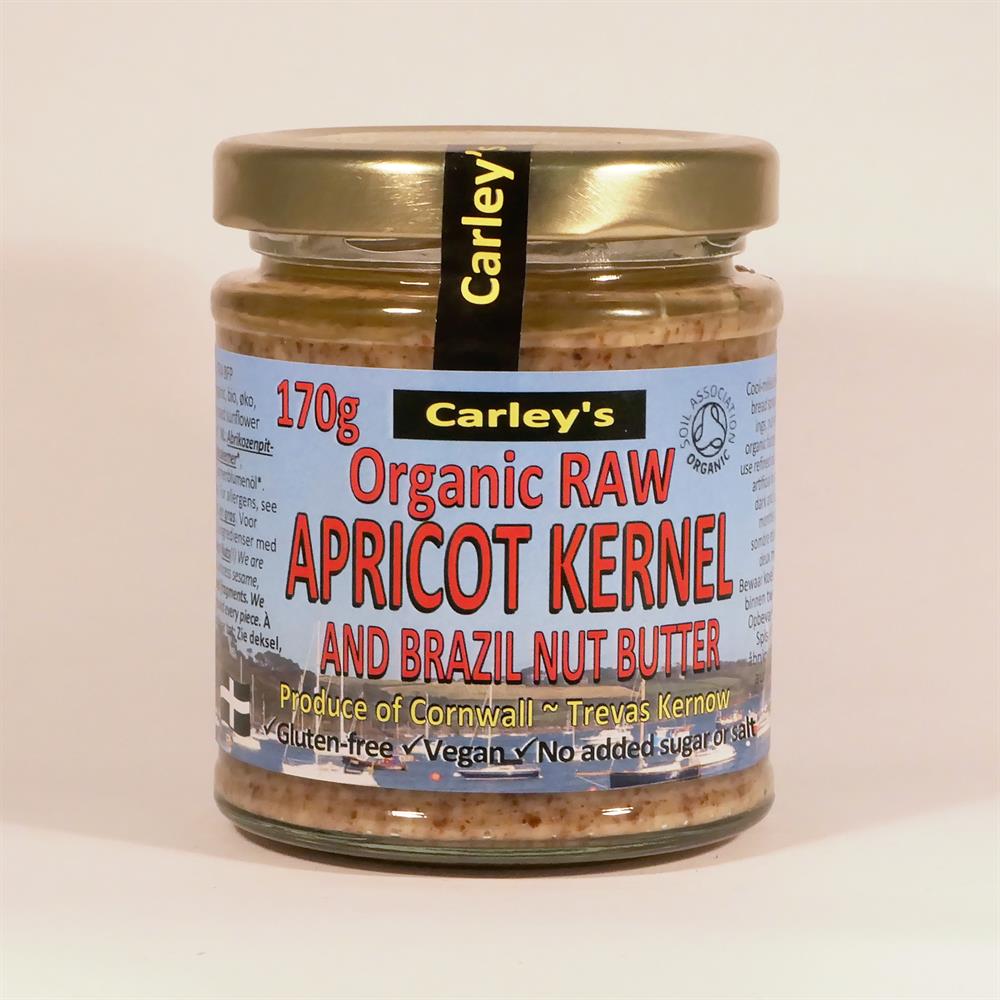 Organic Raw Apricot Kernel & Brazil Nuts Mix 170g - Premium Healthy Snack for Energy Boost, Keto & Paleo Diet - Perfect for On-the-Go, Hiking & Office Snacking