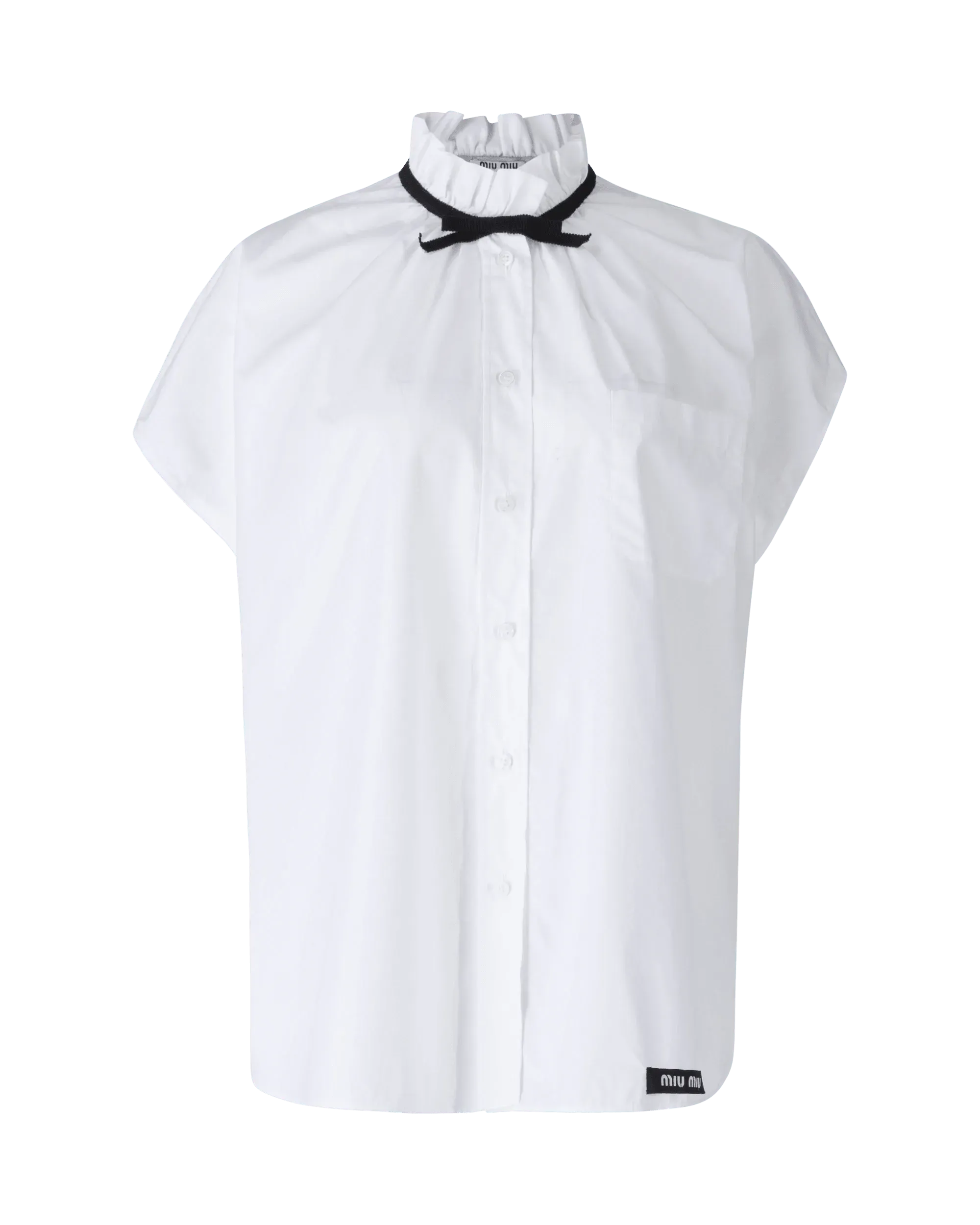 Stylish Bow Detail Poplin Shirt for Women - Elegant Blouse for Office, Date Night & Special Occasions