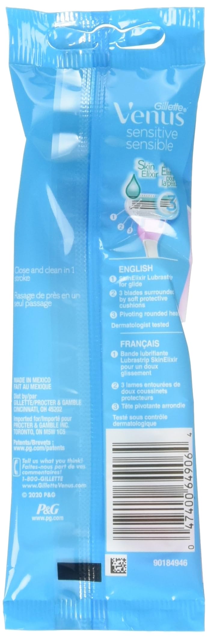 Venus Sensitive Disposable Razors - 36 Count Case Pack | Ultra Gentle Single Blade Razors for Women | Perfect for Travel, Gym & Everyday Shaving
