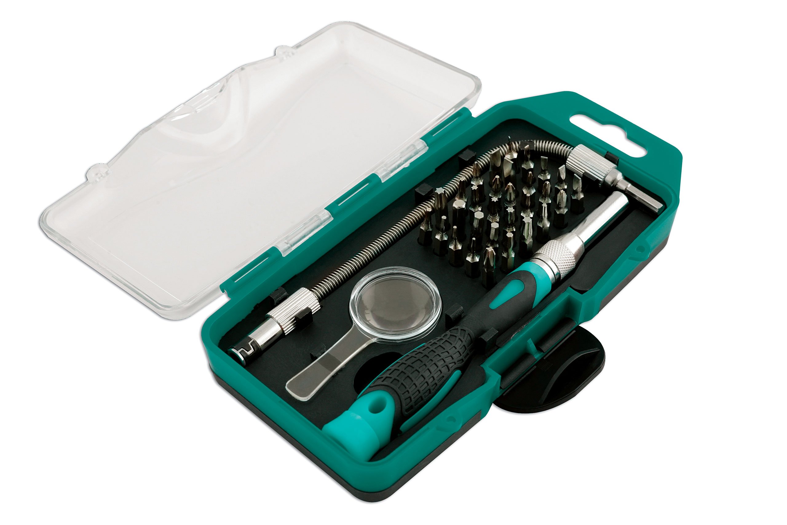 Kamasa LAS56049 33-Piece Precision Tool Kit for Electronics, Jewelry & Watch Repair - Essential for DIY, Hobbyists & Professionals