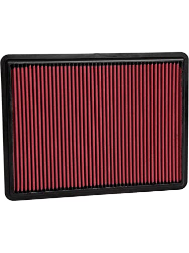 AEM 28-30077 DryFlow High-Performance Air Filter - Improve Engine Efficiency & Airflow for Cars, Trucks & SUVs - Ideal for Off-Roading, Racing & Daily Driving