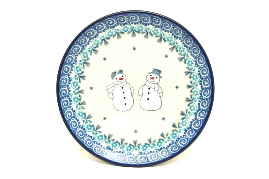 Handmade Polish Pottery Bread & Butter Plate (6.25