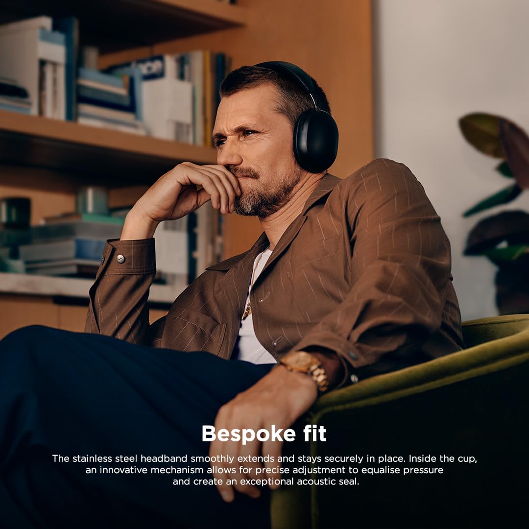 Sonos Ace Wireless Bluetooth Headphones with Active Noise Cancelling, 30-Hour Battery Life, Spatial Audio & Dynamic Head Tracking - Perfect for Travel, Workouts & Commuting - Black