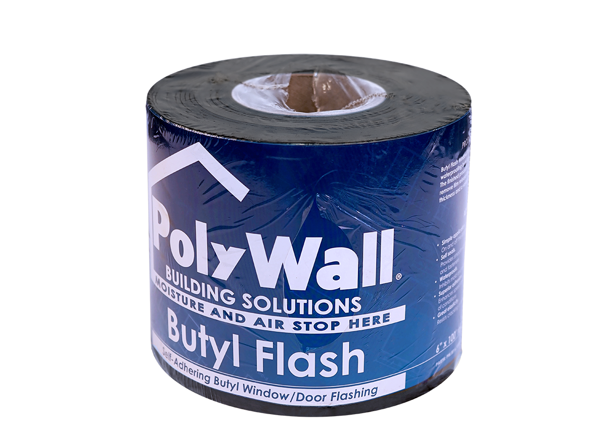 PolyWall Butyl Flash Window Flashing Tape - 6
