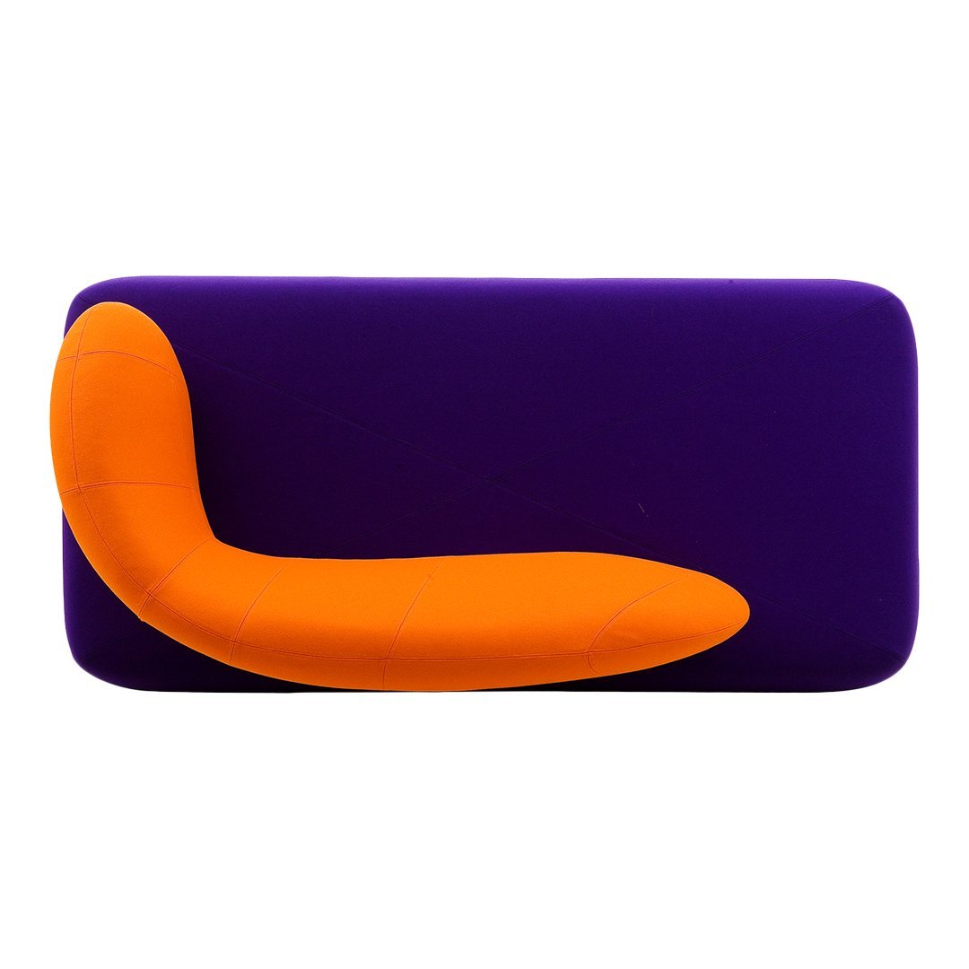Konno Chat Sofa - Modern Softline Sectional Couch for Living Room, Lounge & Office | Comfortable & Stylish Home Furniture