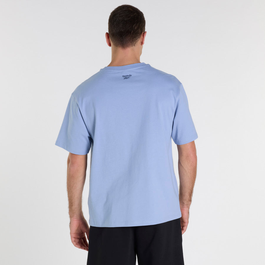 Premium RBK Tee - Soft & Comfortable Men's T-Shirt in Classic Blue | Casual Wear, Gym, Lounge & Everyday Outfits