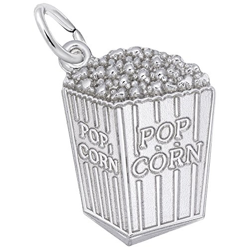 Popcorn Charm for Jewelry Making - DIY Bracelet & Necklace Charms - Perfect for Crafting, Gifts, and Fashion Accessories