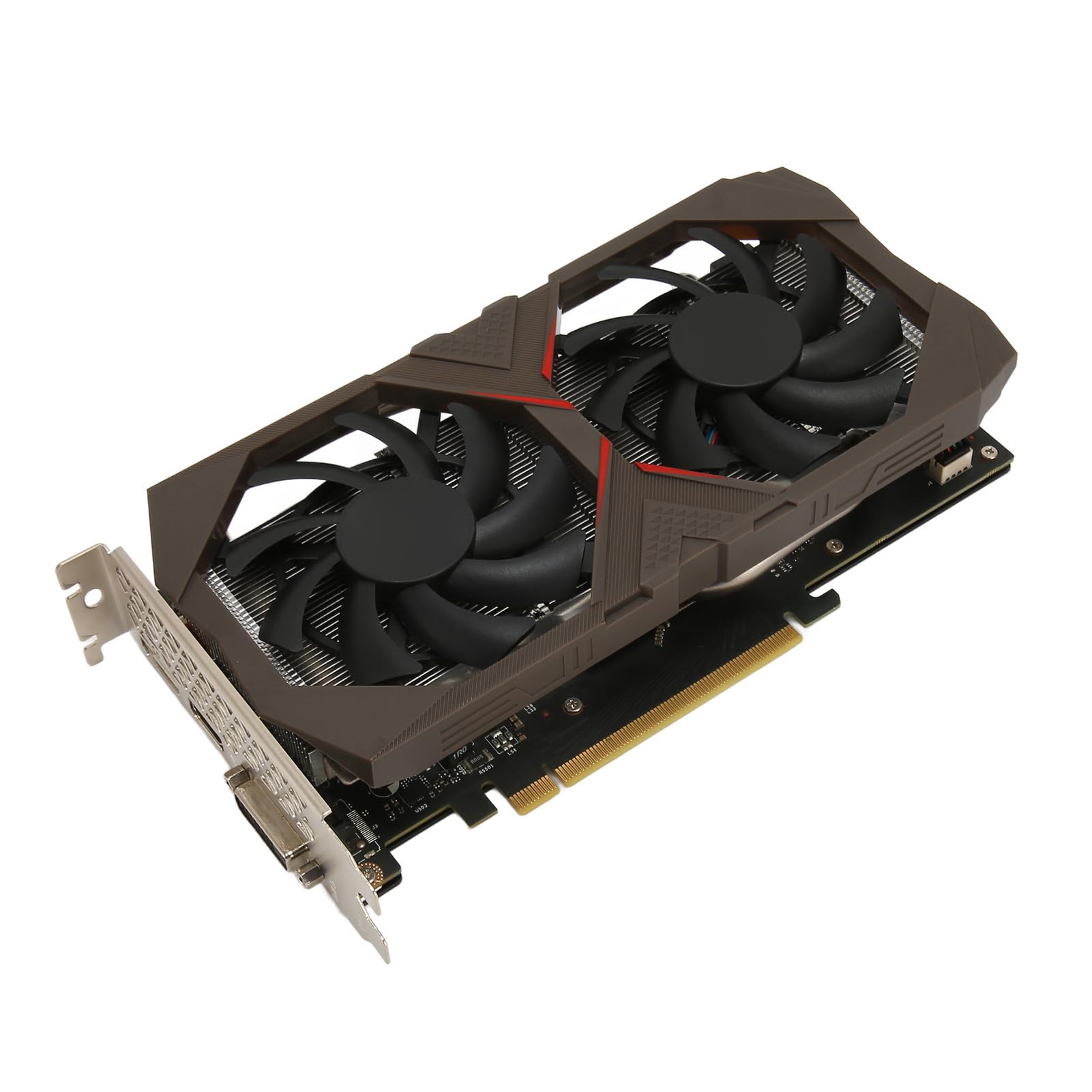 LenTLy Gaming Graphics Card - PCI Express 3.0 X16, Dual Fan Cooling, HDR Technology, 3D API Support | HD Multimedia Interface for PC Gaming & Office Work | Perfect for 4K Gaming, Video Editing & Multitasking