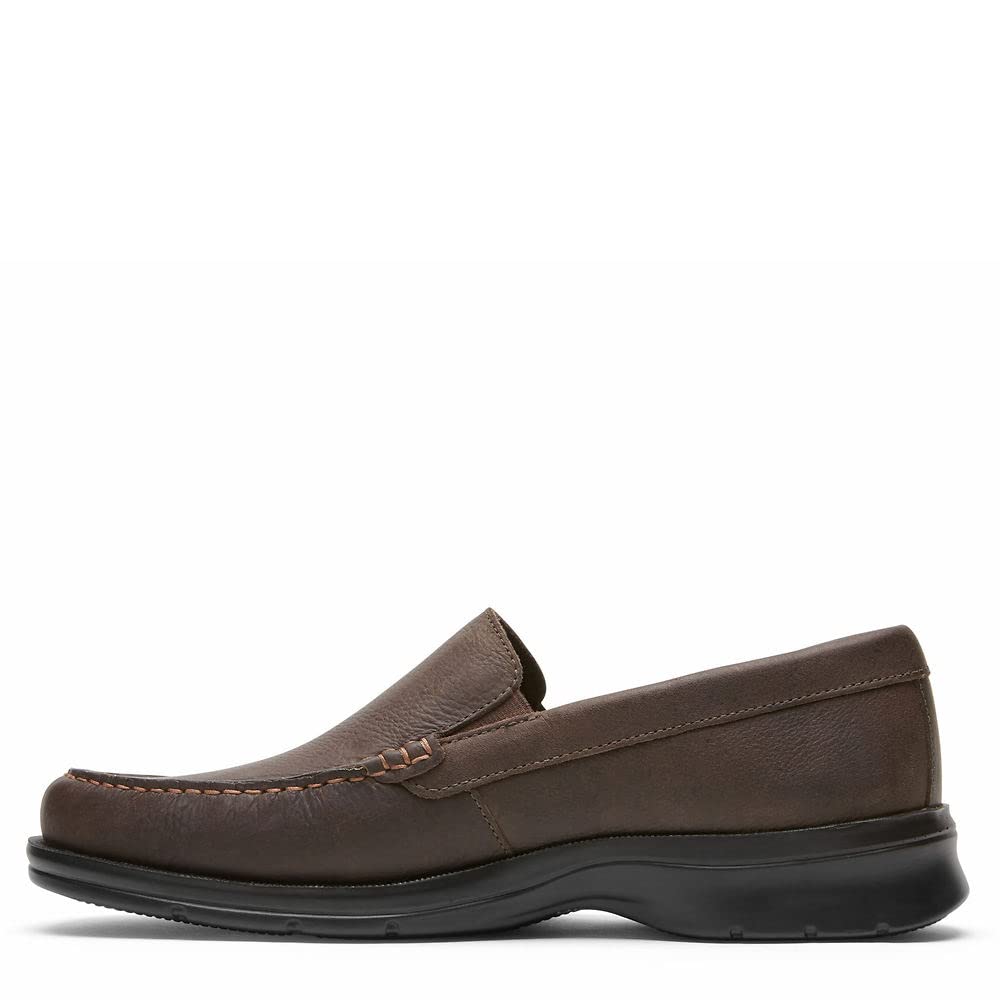 Rockport Men's Palmer Venetian Loafer - Comfortable Slip-On Dress Shoes for Business & Casual Wear - Perfect for Office, Travel & Everyday Use