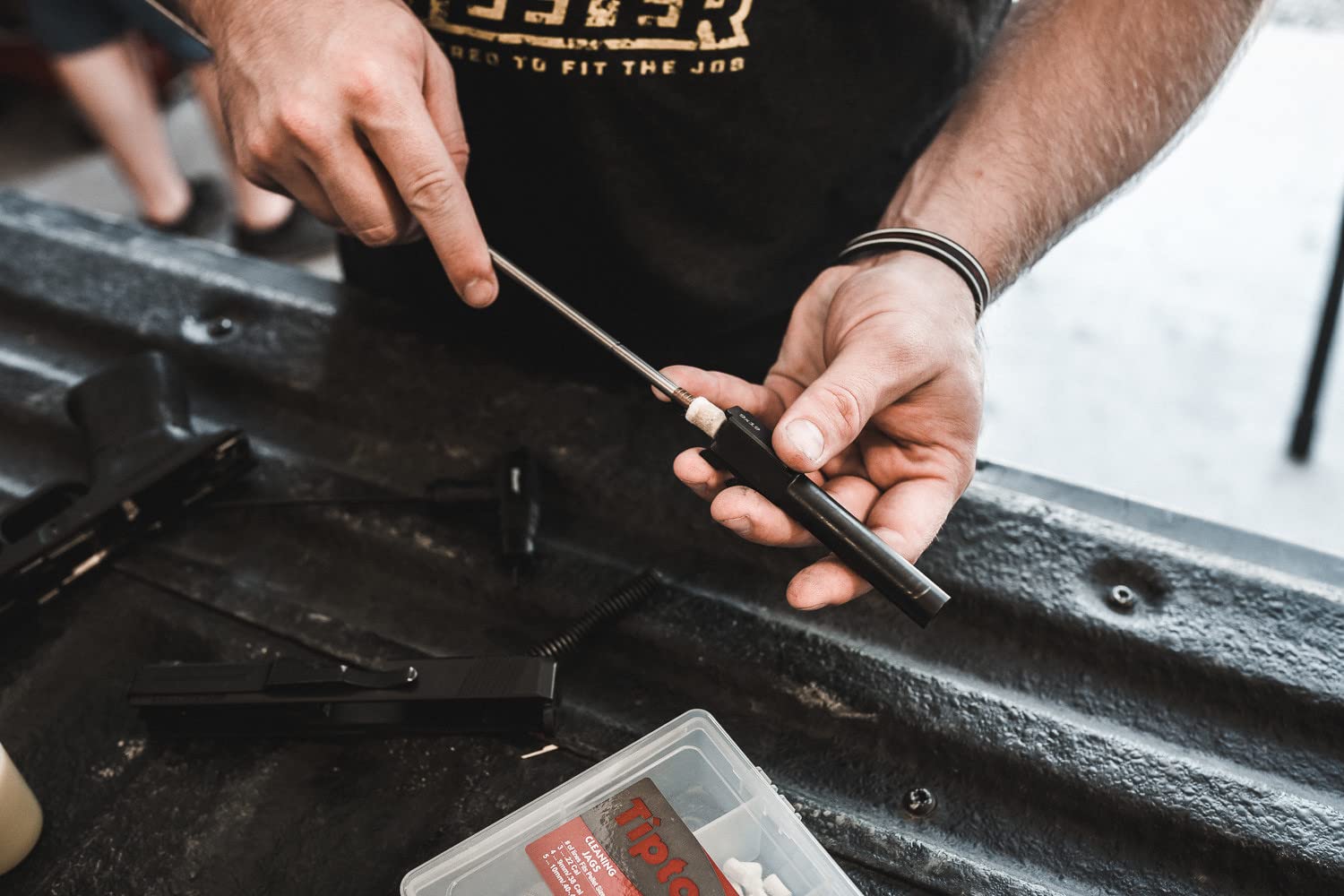 Tipton Felt Gun Cleaning Pellets - Caliber Specific for Gunsmithing & Shooting Range Use