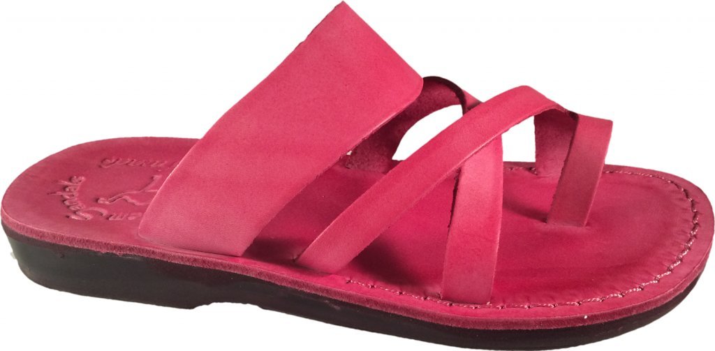 The Good Shepherd Women's Leather Toe Loop Sandals - Comfortable & Stylish Summer Footwear for Beach, Vacation and Casual Outings