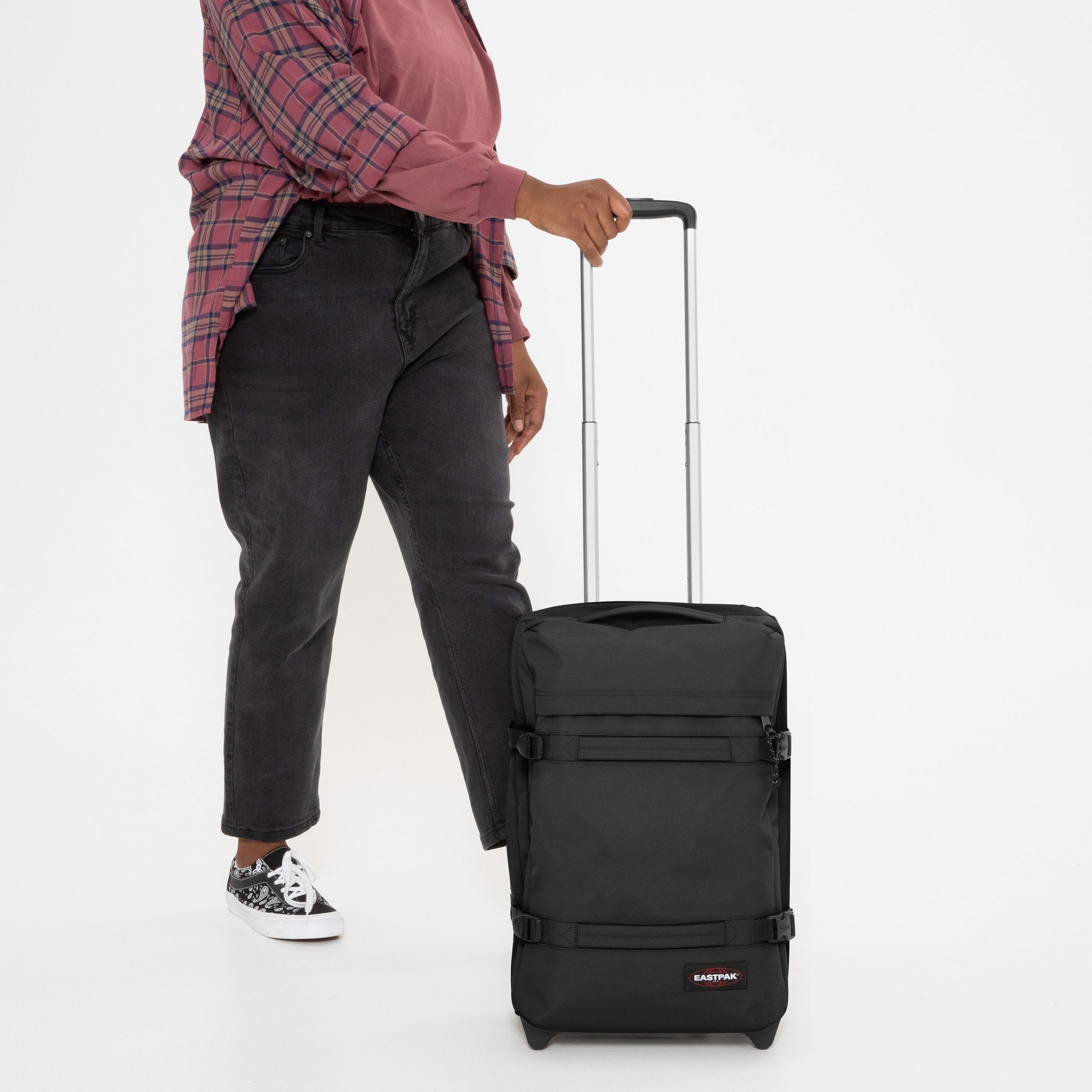 Eastpak Transit'R S Backpack - Durable Laptop Backpack for Work, School & Travel - Stylish Black Daypack for Men & Women - Perfect for Commuting, College & Everyday Use
