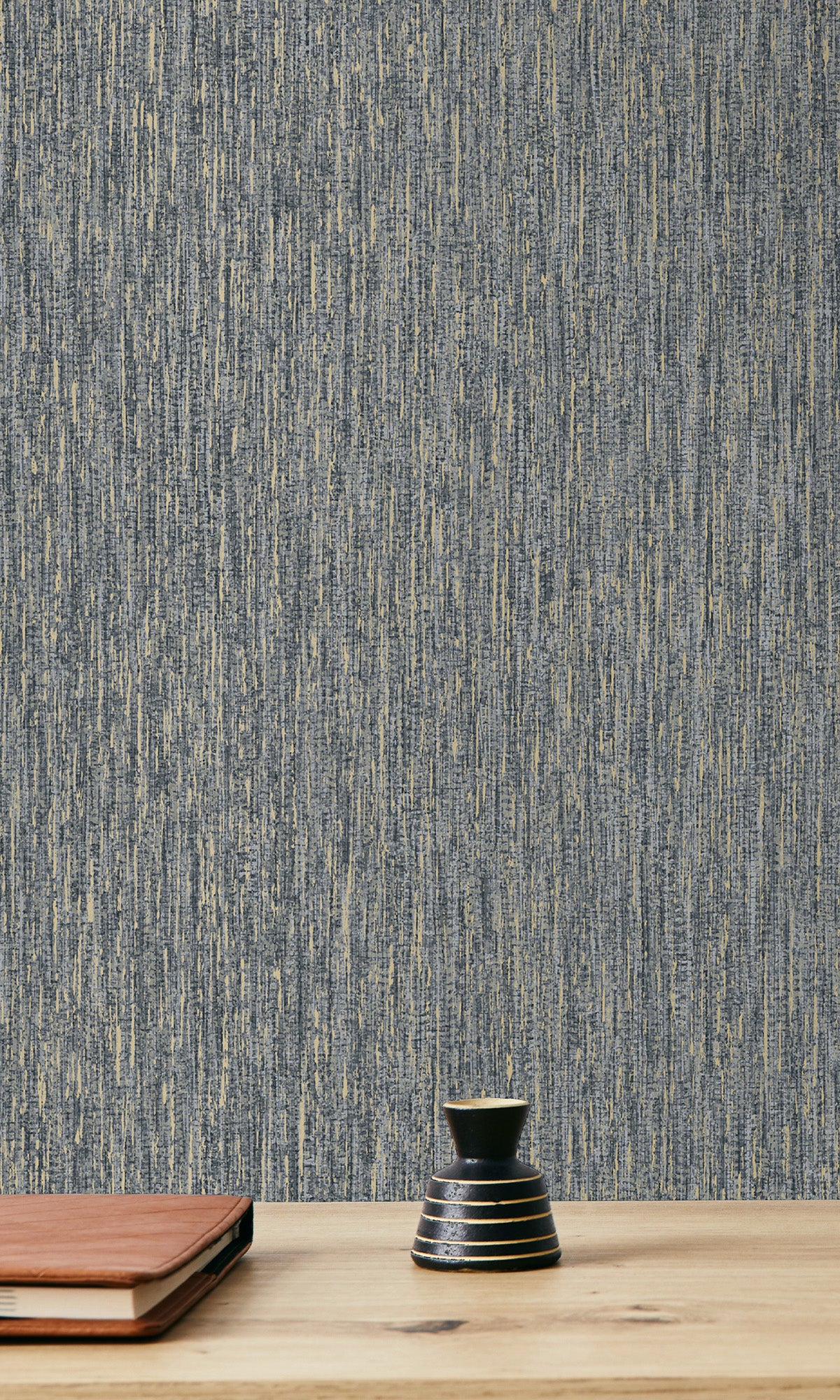 Blue Wicker Weave Textured Wallpaper R9690 - Self-Adhesive Peel & Stick Wallpaper for Bedroom, Living Room, and Office Decor