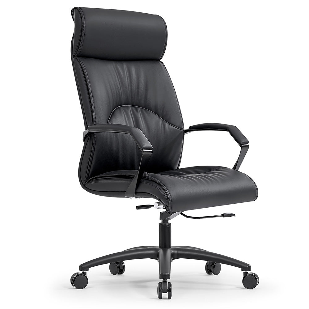 ARTURO Ergonomic High Back Office Chair with Lumbar Support - Black - Perfect for Home Office, Gaming & Workspace Comfort