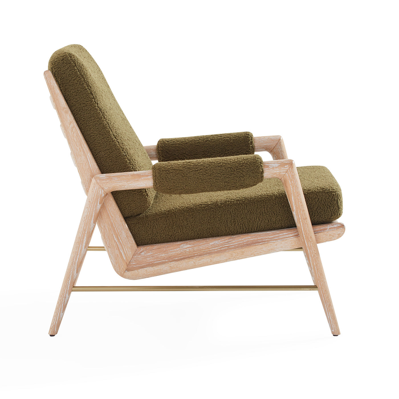 Big Sur Lounge Chair - Modern Comfortable Recliner for Living Room, Patio & Office - Premium Fabric & Ergonomic Design for Relaxation & Style