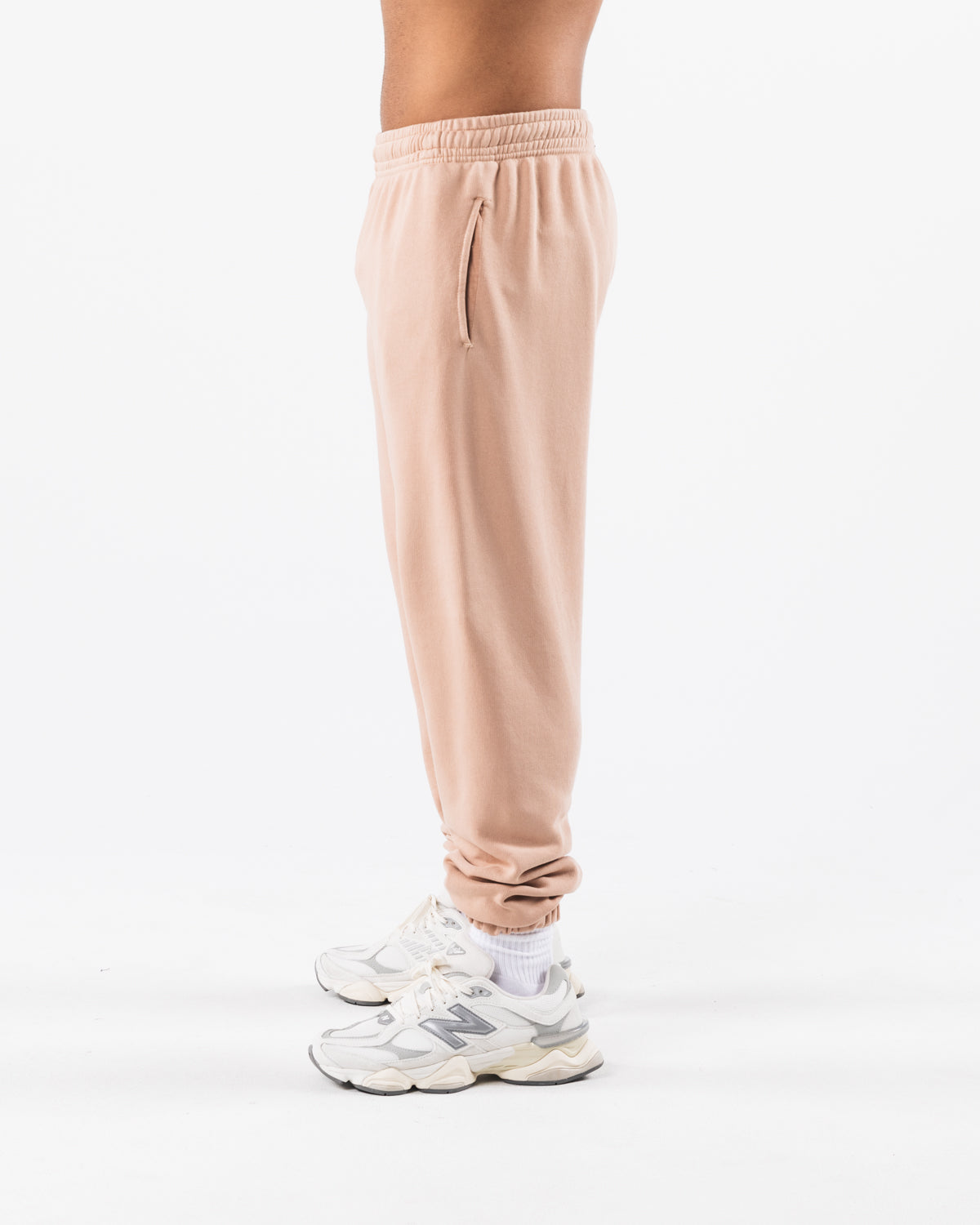Earth Dye Natural Jogger Pants - Eco-Friendly Ochre Color for Yoga, Running & Casual Wear | Sustainable Fashion for Men & Women