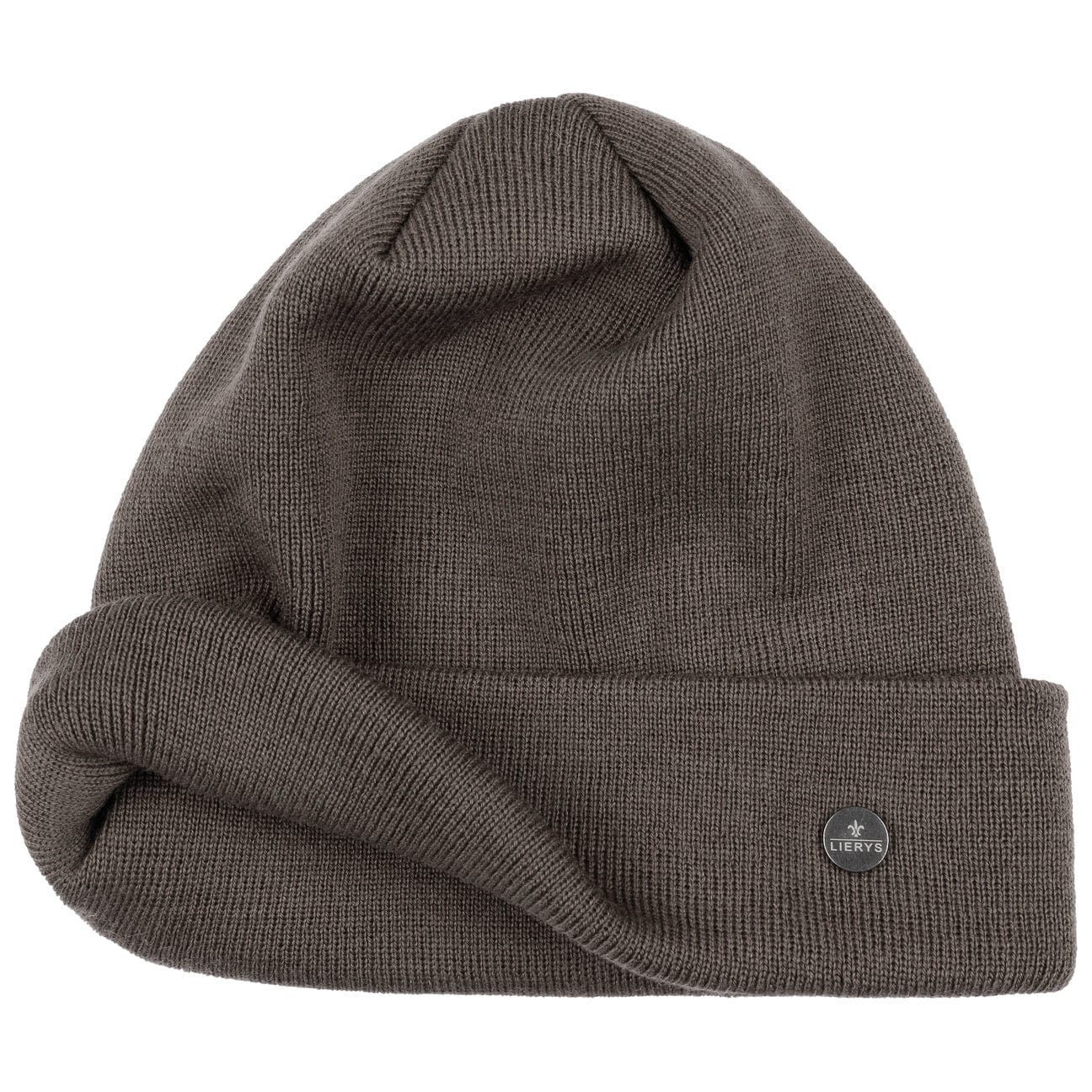 Lierys Merino Wool Fine Knit Docker Hat - Warm & Soft Winter Beanie for Men & Women - Perfect for Outdoor Activities, Hiking, and Cold Weather
