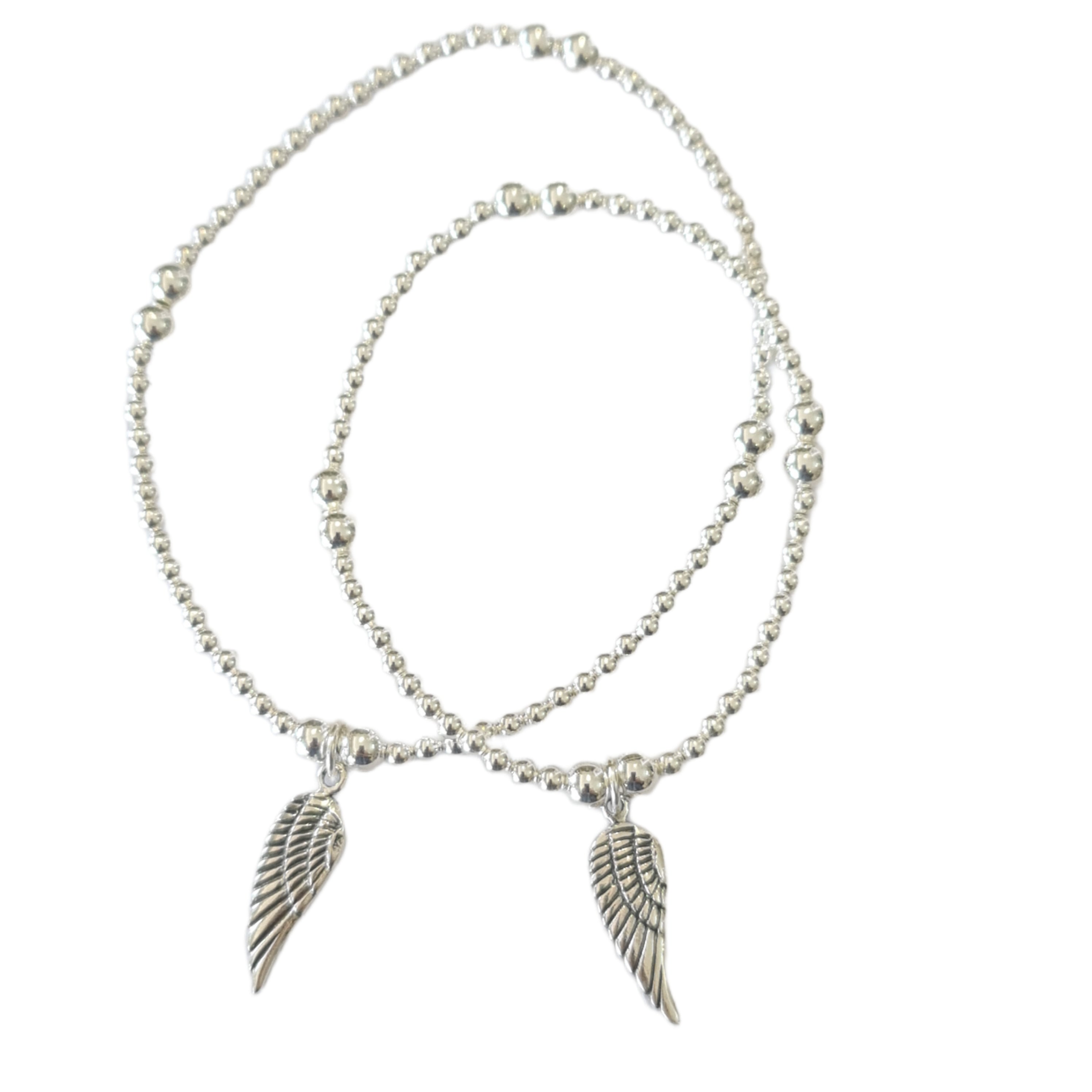 Alia Angel Wing Stretch Bracelet - Adjustable Bangle for Women, Fashion Jewelry Gift for Her - Perfect for Parties, Weddings & Everyday Wear