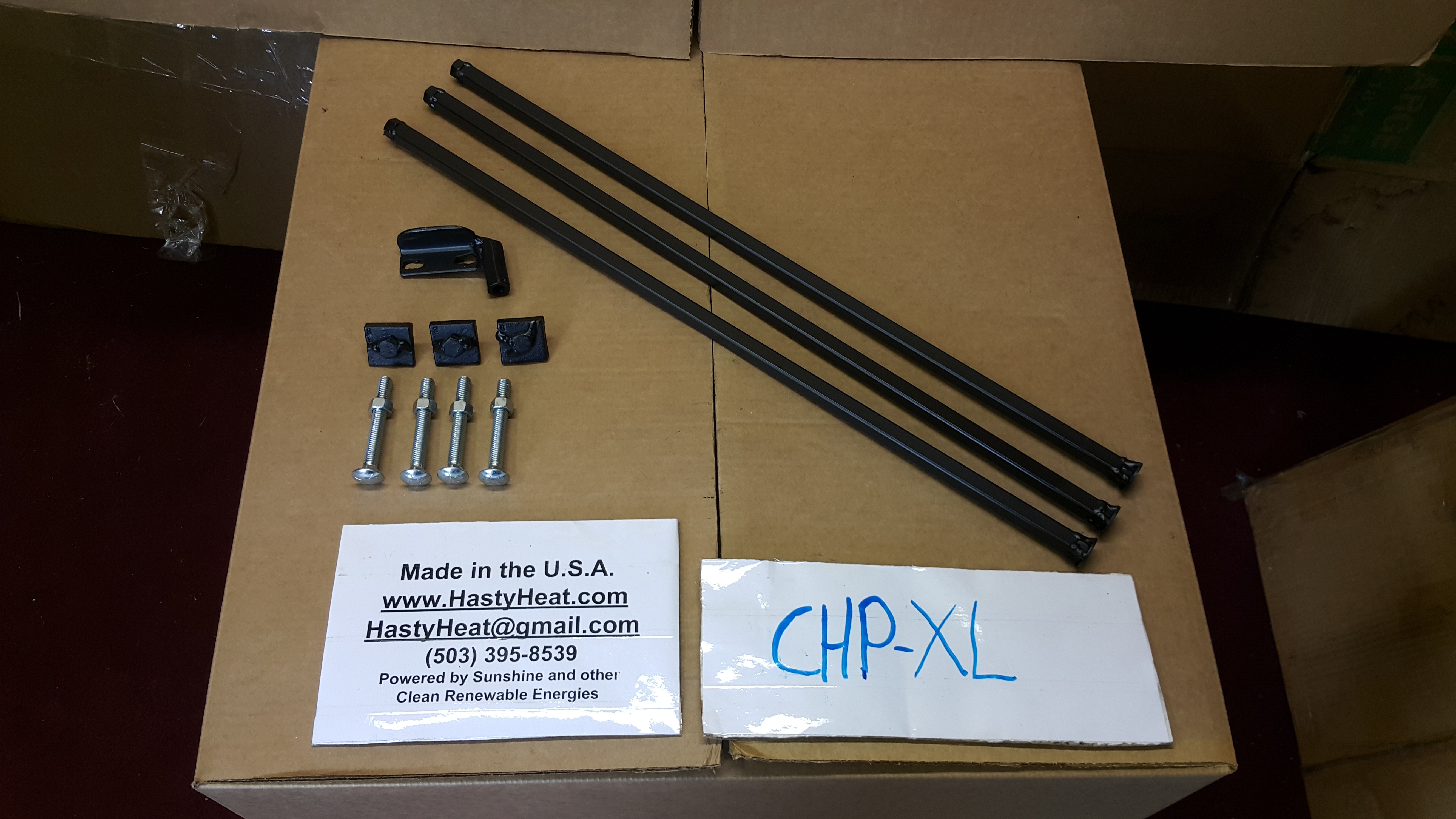 CHP XL Adjustable Universal Wood Pellet Stove Legs - Heavy Duty Replacement Parts for Heating Stoves, Fireplaces & Outdoor Use