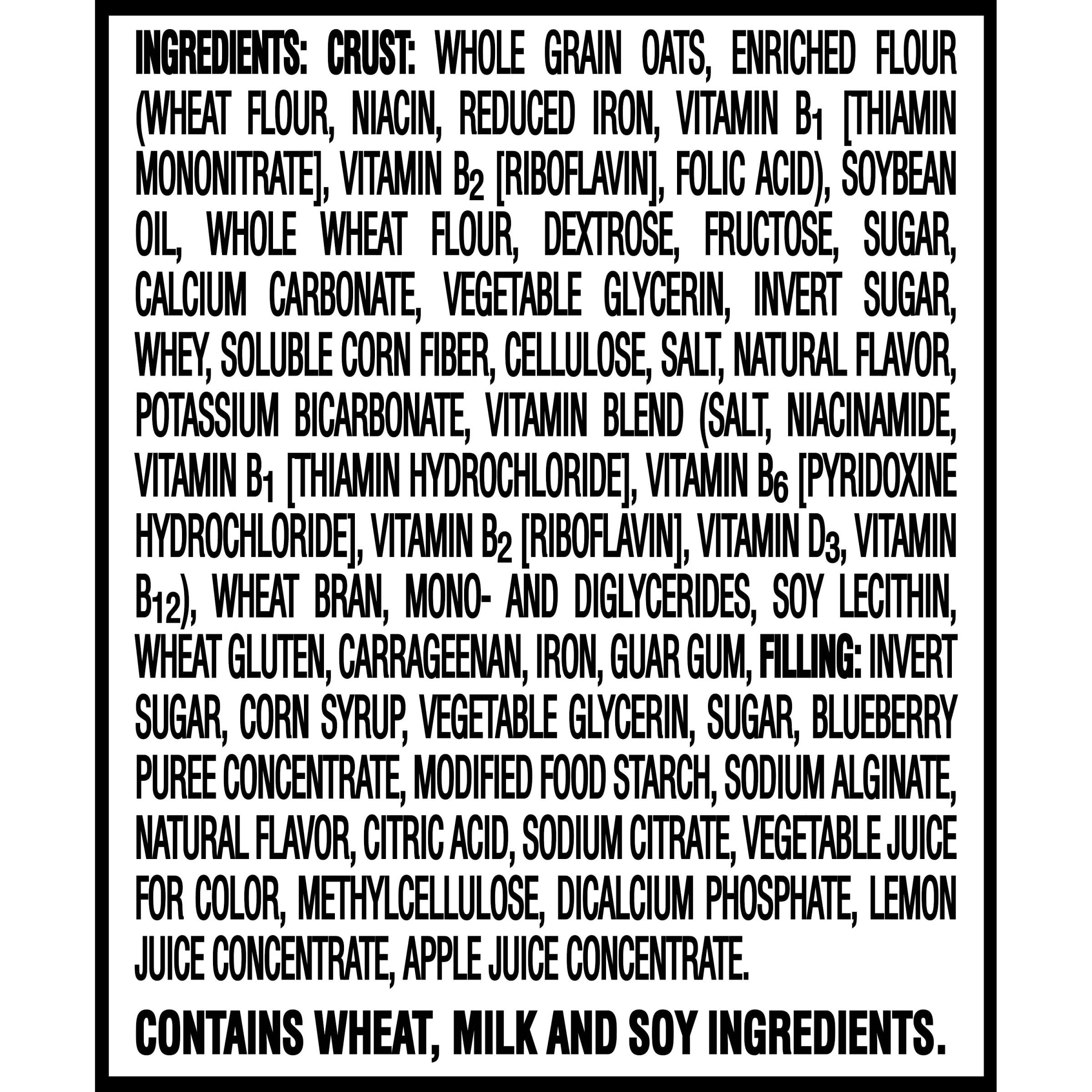 Nutri-Grain Soft Baked Breakfast Bars - Whole Grain Blueberry Snacks for Kids - 10.4oz Box (8 Bars) - Perfect for School Lunches & On-the-Go Snacking