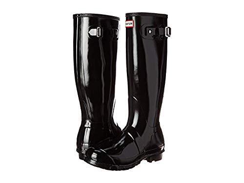 HUNTER Women's Original Gloss Snow Boots - Waterproof Winter Boots for Women, Comfortable & Warm Snow Shoes for Cold Weather - Perfect for Snowy Days, Outdoor Activities & Winter Fashion