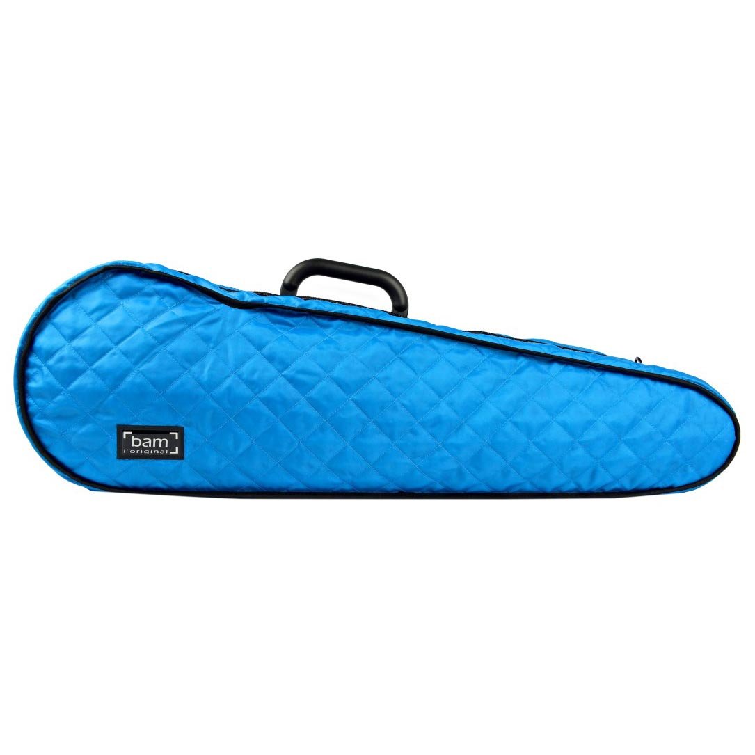 Premium Bam France Hoodies Blue Cover for High-Tech Contoured Violin Case - Protective & Stylish Case Cover for Musicians, Travel & Storage