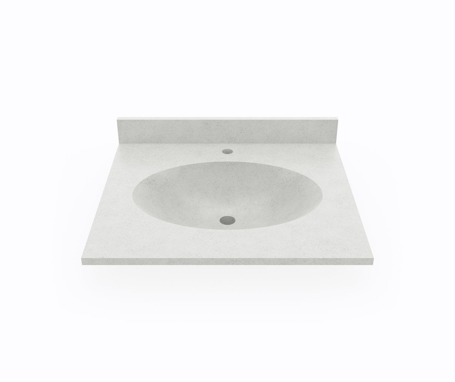 CH1B2225 Chesapeake 22 x 25 Inch Single Bowl Bathroom Vanity Top - Perfect for Modern Home & Apartment Renovations