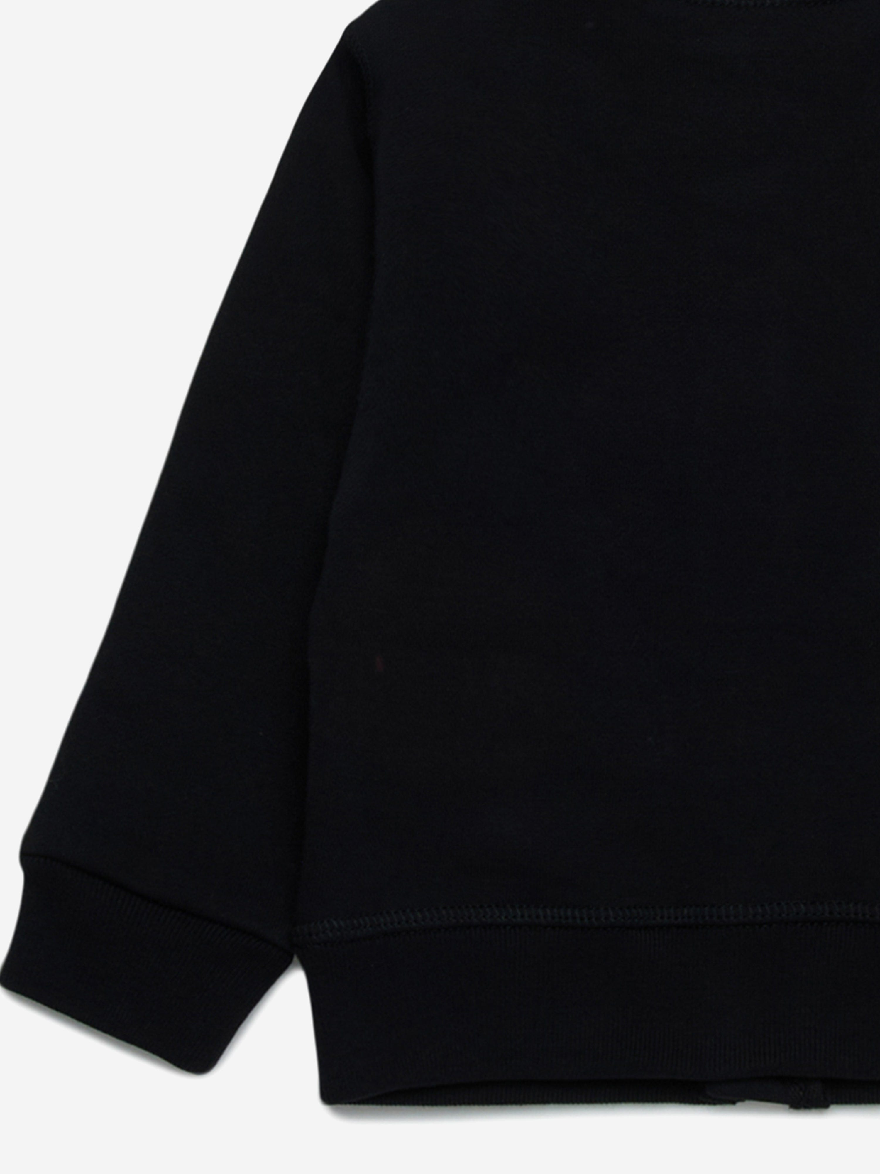 Baby Icon Zip Up Hoodie - Black | Soft & Cozy Infant Pullover for Boys & Girls | Perfect for Playdates, Outings & Cool Weather