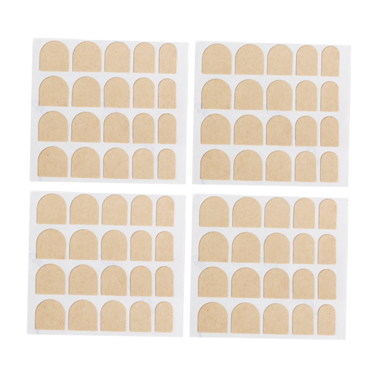 Lurrose Waterproof Nail Stickers - 50 Sheets Fake Nail Tips & Manicure Art Stickers for Gel Nails | DIY Nail Art, Salon Quality, Long-Lasting Adhesive | Perfect for Parties, Weddings & Everyday Wear