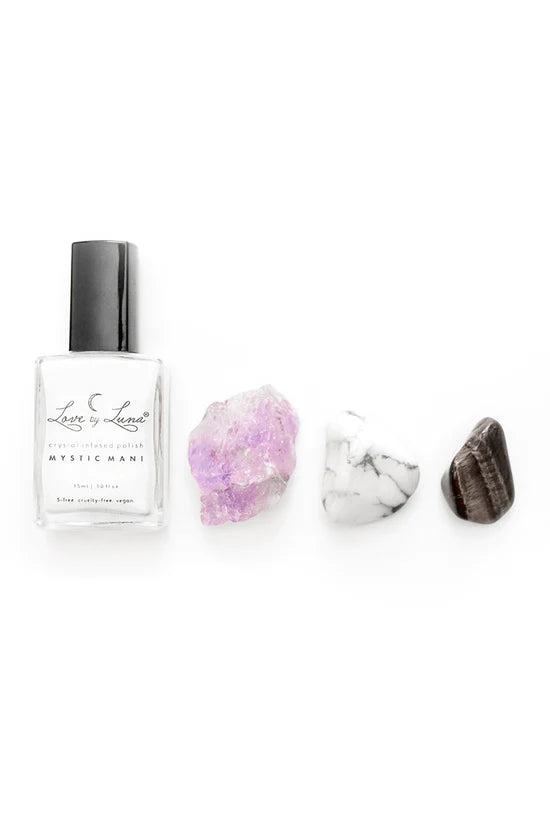 Full Moon Nail Polish - Long Lasting Gel Nail Polish Set with Glitter - Perfect for Halloween, Parties & Special Occasions