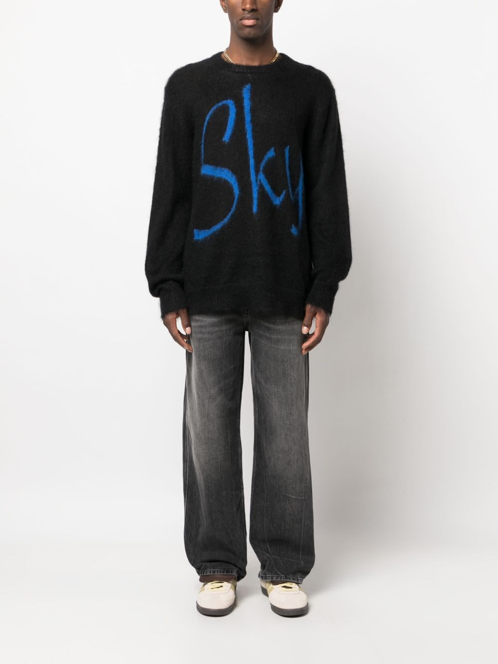 BLUE SKY INN Black Sweaters for Women & Men | Cozy Winter Pullovers | Perfect for Casual Wear, Office & Outdoor Activities