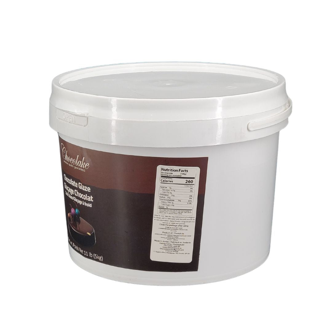 Chocolake Premium Chocolate Glaze - Rich & Smooth Dessert Topping for Cakes, Donuts & Pastries | Perfect for Baking & Decorating