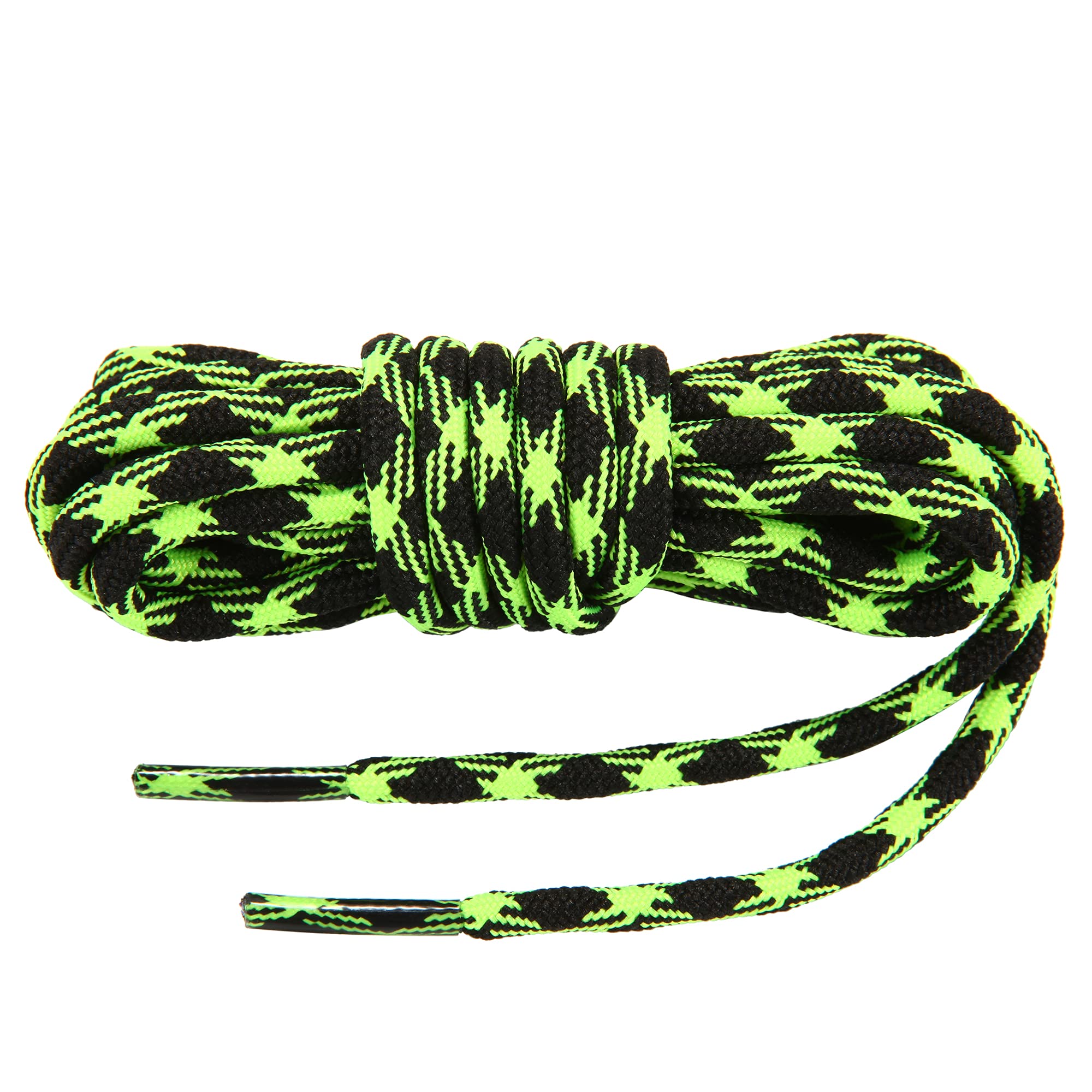 Stepace Round Boot Laces - Heavy Duty Shoelaces for Work Boots & Hiking Boots (1 Pair) | Durable Replacement Laces for Construction, Outdoor & Safety Shoes | Perfect for Job Sites, Hiking Trails & Tough Environments