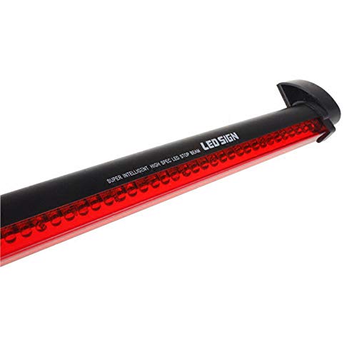 Universal Cafe Racer Seat Frame Hoop with LED Brake Turn Tail Light - High Position Motorcycle Accessory for Custom Bike Builds & Night Riding Safety