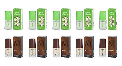 Rankson ATTARFUL MAGNEE Long Lasting Perfume for Men & Women - 10ml (Pack of 10) | Eau De Parfum for Daily Wear, Office, Date Night & Special Occasions