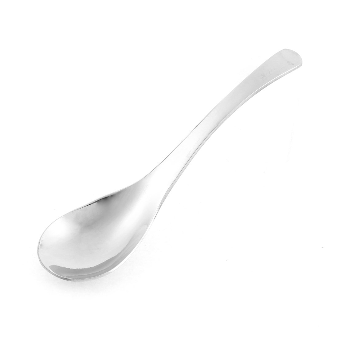 **uxcell Stainless Steel Soup Spoon for Rice, Porridge, and Soup - Durable Kitchen Tableware for Home, Restaurant, and Camping Use**
